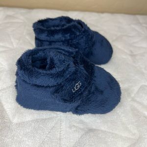 UGG Baby Bixbee Booties Navy Blue Size 2/3